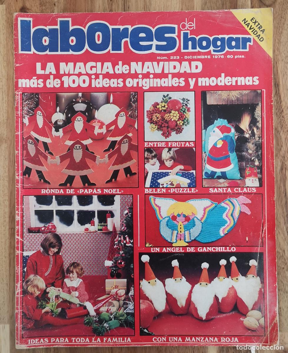 Collectionnisme de Revues et Journaux: LABORES DEL HOGAR - Num 223 Diciembre 1976 - con patrones