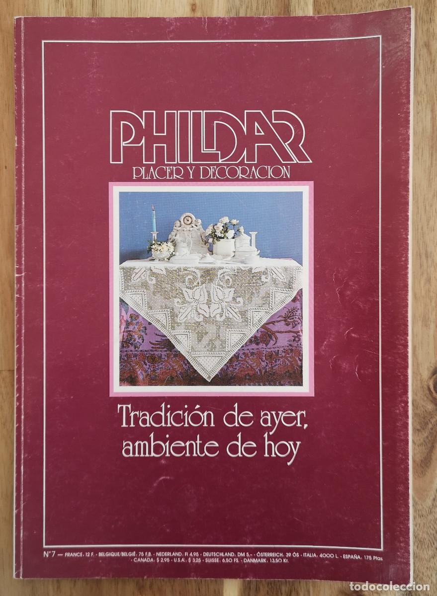 Collectionnisme de Revues et Journaux: PHILDAR - Placer y Decoraci&oacute;n No 7 - con patrones