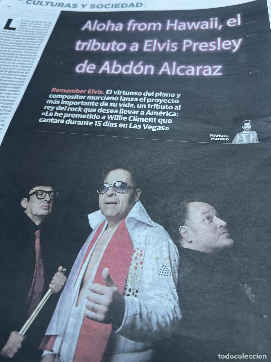 Coleccionismo de Revistas y Peri&oacute;dicos: ABD&Oacute;N ALCARAZ. FITI ESPEJO. WILLIE CLIMENT. TRIBUTO A ELVIS PRESLEY.