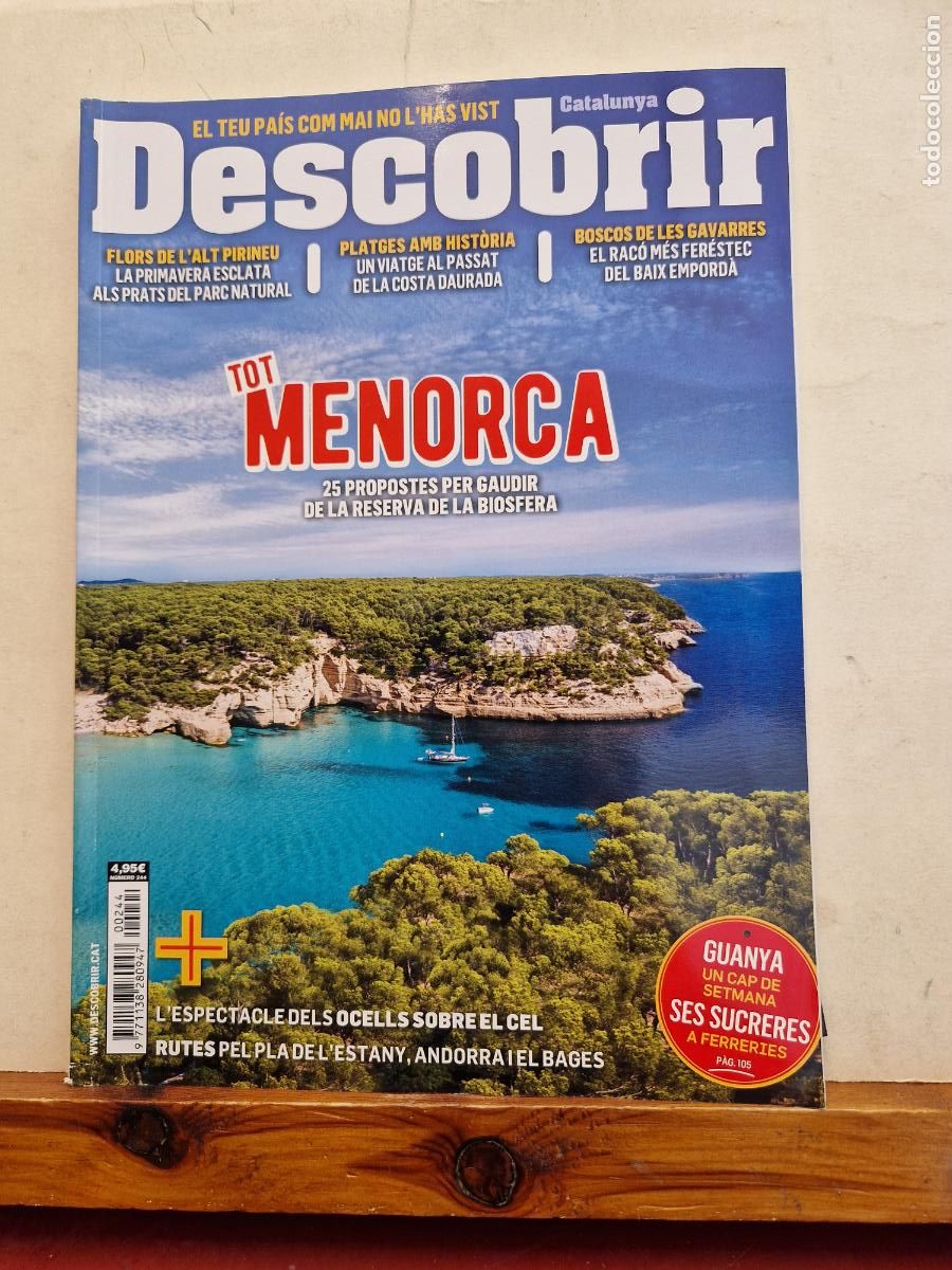 Colecionismo de Revistas e Jornais: REVISTA. DESCOBRIR CATALUNYA. ALT BERGUEDA. NUMERO 199