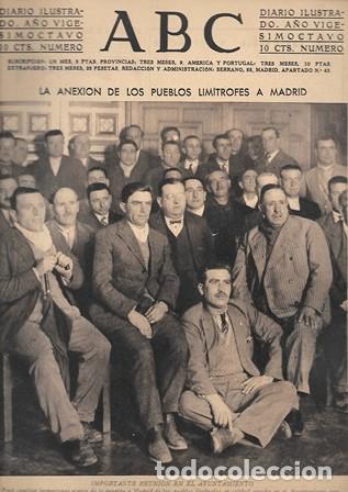 Coleccionismo de Revistas y Peri&oacute;dicos: PERIODICO ABC MADRID-SEVILLA 15 DE ENERO DE 1932 N&ordm; 9042. REUNION EN EL AYUNTAMIENTO.A-ABC-0236