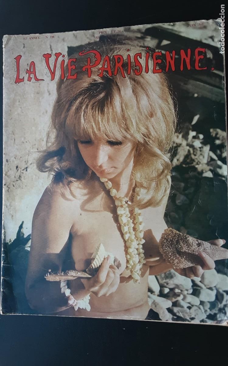 Coleccionismo de revistas y peri&oacute;dicos: Revista La Vie parisienne n&uacute;mero 198 junio 1967