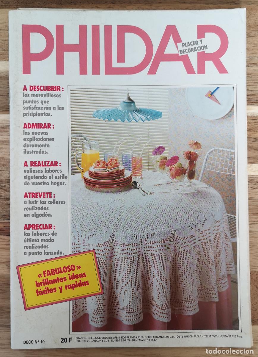 Collection Magazines and Newspapers: PHILDAR - PLACER Y DECORACI&Oacute;N No 10 - con patrones