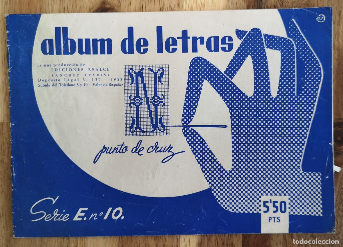 Collection Magazines and Newspapers: ALBUM DE LETRAS - Serie E. no 10 - punto de cruz