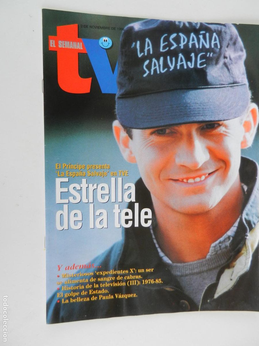 Collection Magazines and Newspapers: EL SEMANAL TV N&ordm; 471 2-11-1996 - EL PRINCIPE PRESENTA LA ESPA&Ntilde;A SALVAJE , ESTRELLA DE LA TELE