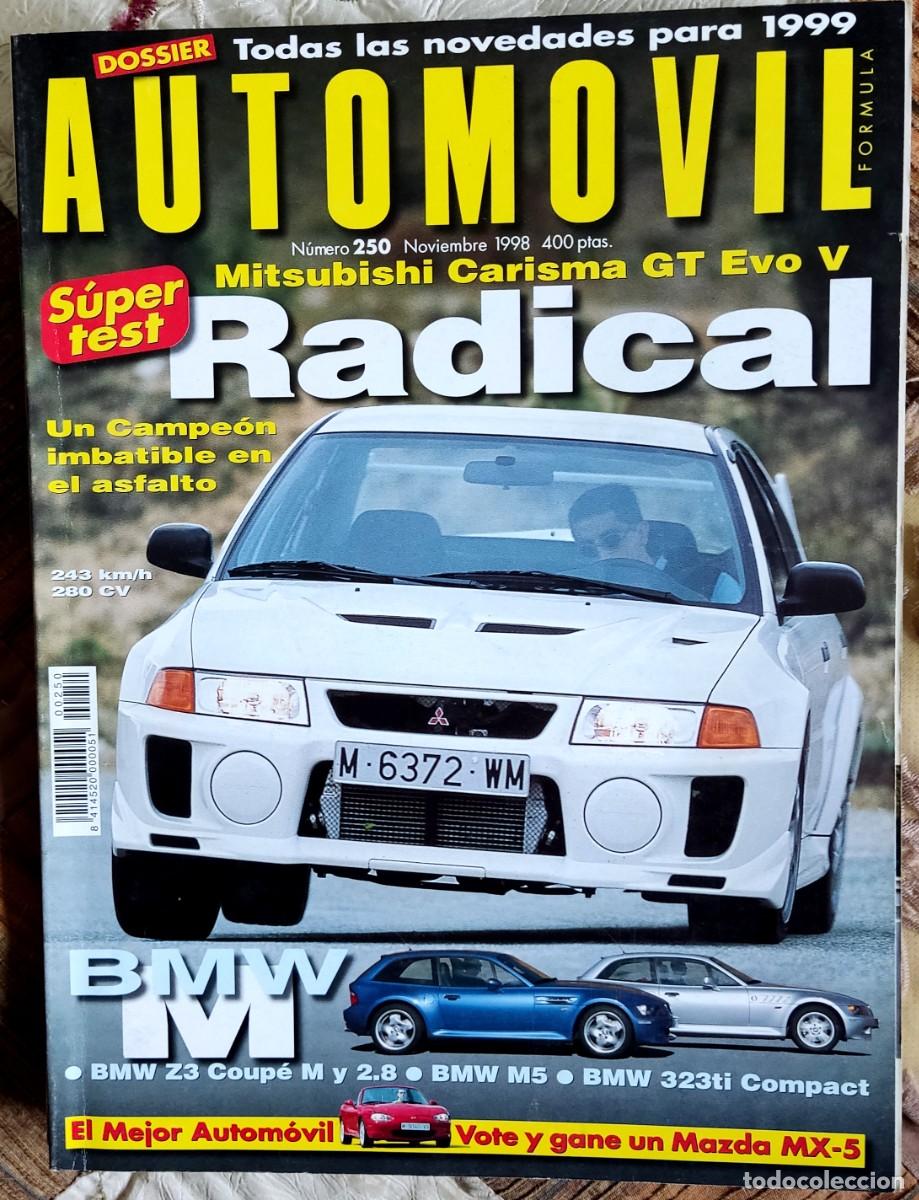 Coleccionismo de Revistas y Peri&oacute;dicos: Lote de Revistas Autom&oacute;vil a&ntilde;o 1998