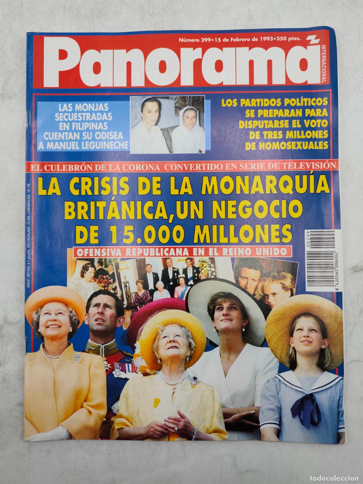 Collectionnisme de Revues et Journaux: PANORAMA N&ordm;299 FEBRERO 1993. OFENSIVA REPUBLICANA EN EL REINO UNIDO . LEER DESCRIPCION.