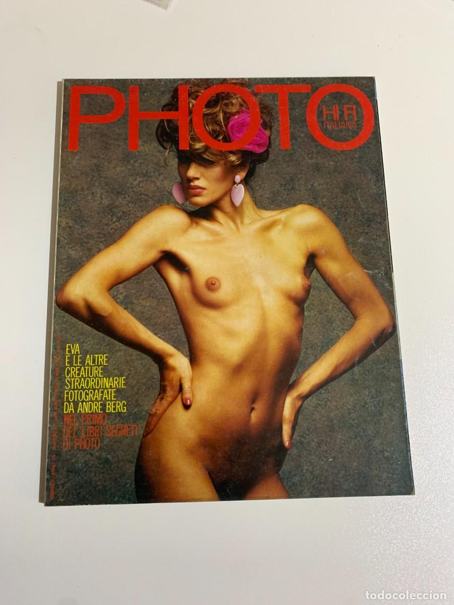 Coleccionismo de revistas y peri&oacute;dicos: PHOTO HI FI ITALIANA N.90 DICEMBRE 1982 HELMUT NEWTON ROBERT FRANK FRANTICEK DRTIKOL ANDRE BERG