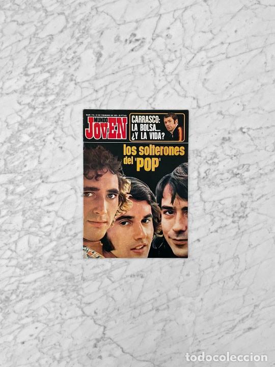 Coleccionismo de Revistas y Peri&oacute;dicos: MUNDO JOVEN - 1972 - JULIO IGLESIAS, OM, CAROLE KING, PACO REVUELTA, BUSTER KEATON, PEDRO CARRASCO