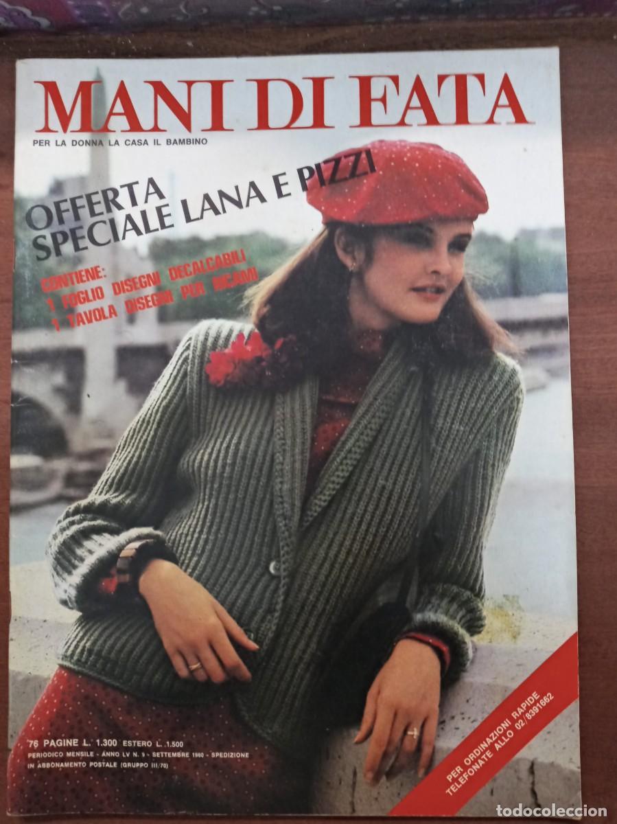Collection Magazines and Newspapers: Revista de labores y moda, Mani di Fata, septiembre 1980, moda italiana, con traducci&oacute;n en espa&ntilde;ol