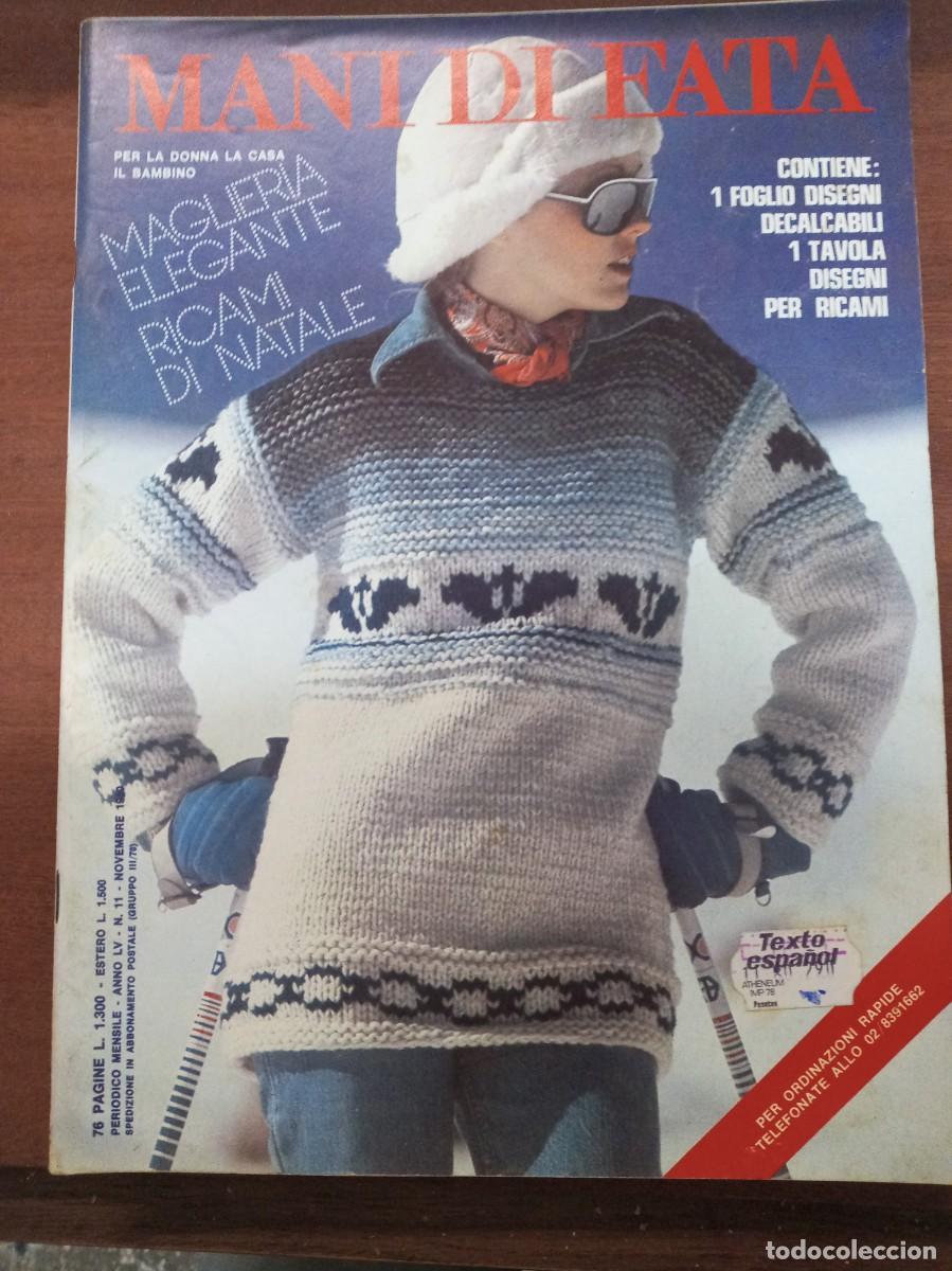 Collection Magazines and Newspapers: Revista de labores y moda, Mani di Fata, noviembre 1980, moda italiana, con traducci&oacute;n en espa&ntilde;ol