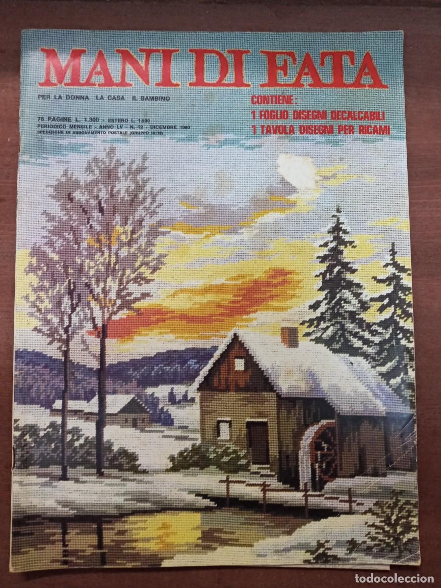 Collection Magazines and Newspapers: Revista de labores y moda, Mani di Fata, diciembre 1980, moda italiana, con traducci&oacute;n en espa&ntilde;ol