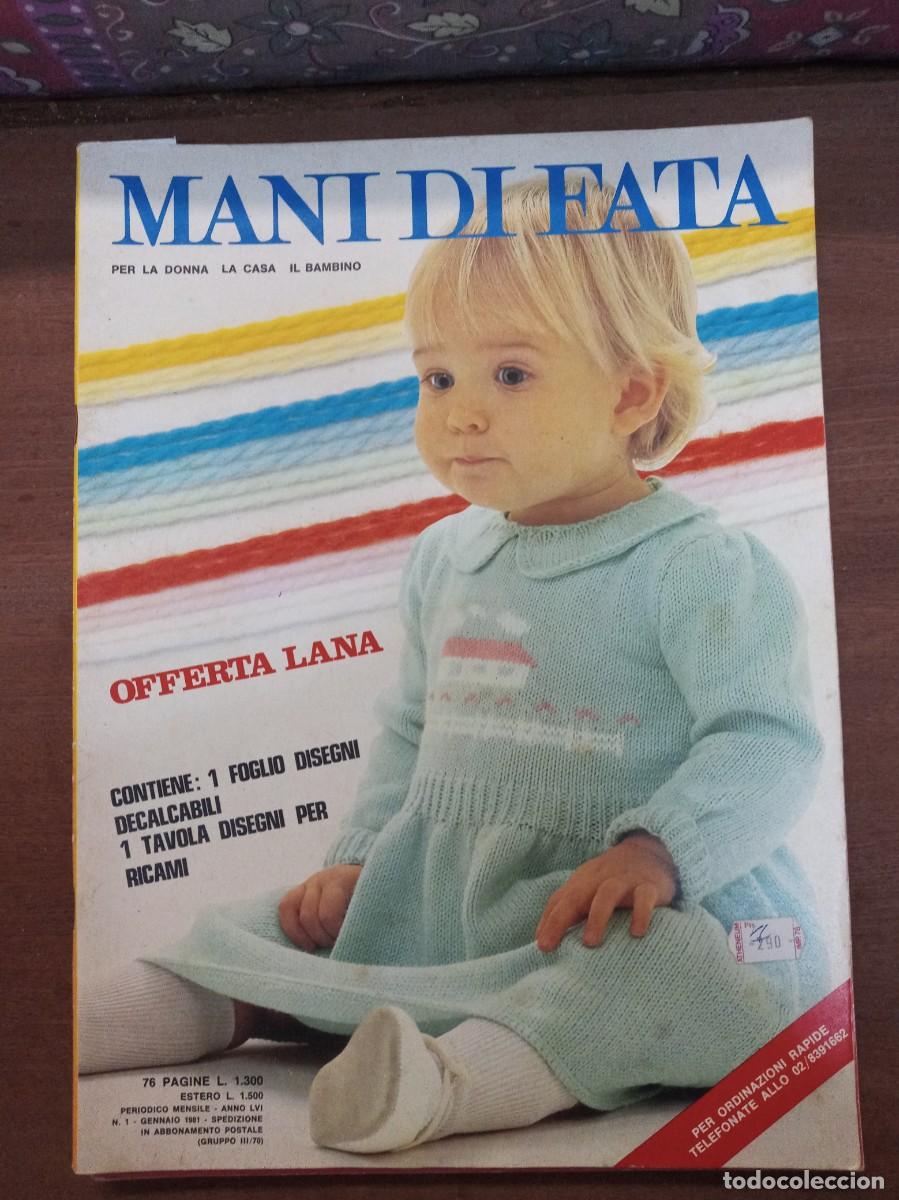 Collection Magazines and Newspapers: Revista de labores y moda, Mani di Fata, enero 1981, moda italiana, con traducci&oacute;n en espa&ntilde;ol