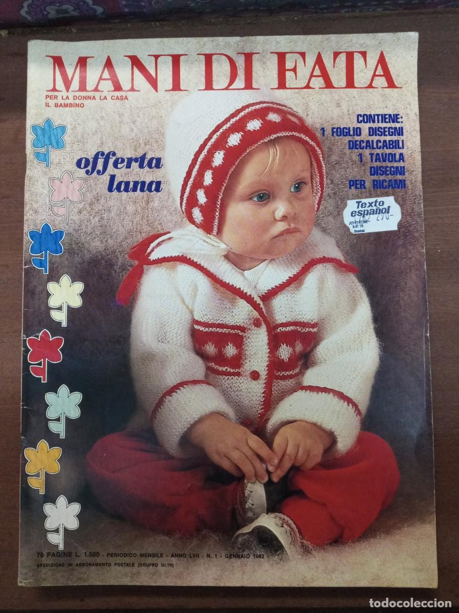 Collection Magazines and Newspapers: Revista de labores y moda, Mani di Fata, enero 1982, moda italiana, con traducci&oacute;n en espa&ntilde;ol