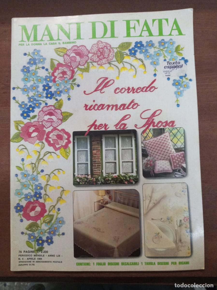 Collection Magazines and Newspapers: Revista de labores y moda, Mani di Fata, abril 1984, moda italiana, con traducci&oacute;n en espa&ntilde;ol