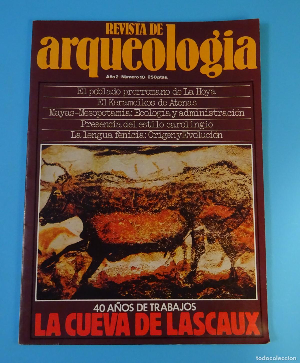 Collection Magazines and Newspapers: REVISTA DE ARQUEOLOG&Iacute;A. N&ordm; 10. 40 A&Ntilde;OS DE TRABAJOS. LA CUEVA DE LASCAUX. LENGUA FENICIA