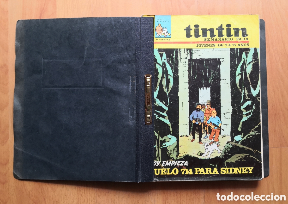 Coleccionismo de Revistas y Peri&oacute;dicos: Revista juvenil Tint&iacute;n, &uacute;ltimos n&uacute;meros