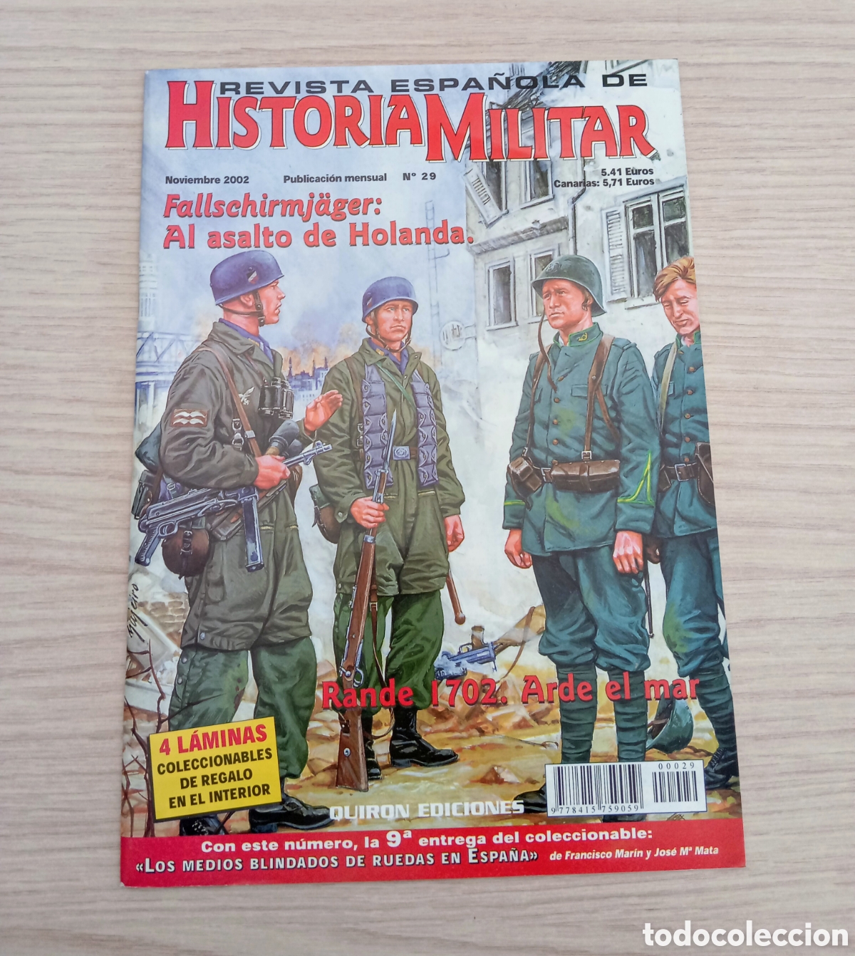 Collezionismo di Riviste e Giornali: REVISTA HISTORIA MILITAR N 29 - NOVIEMBRE 2002