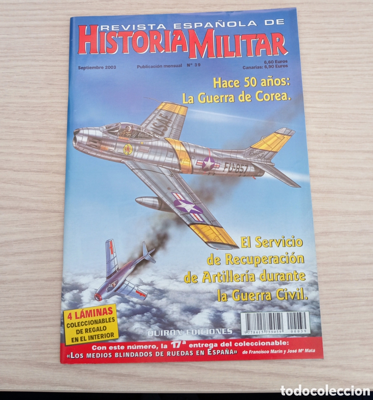 Coleccionismo de Revistas y Peri&oacute;dicos: REVISTA HISTORIA MILITAR N 39 - SEPTIEMBRE 2003