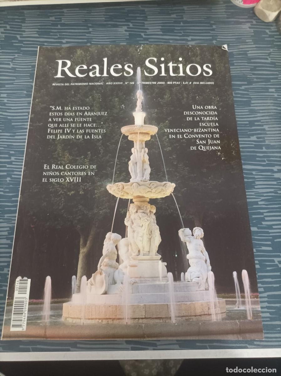 Collection Magazines and Newspapers: REALES SITIOS, REVISTA DEL PATRIMONIO NACIONAL,N.,146,4to TRIMESTRE 2000,80 PAG. VER FOTOS.