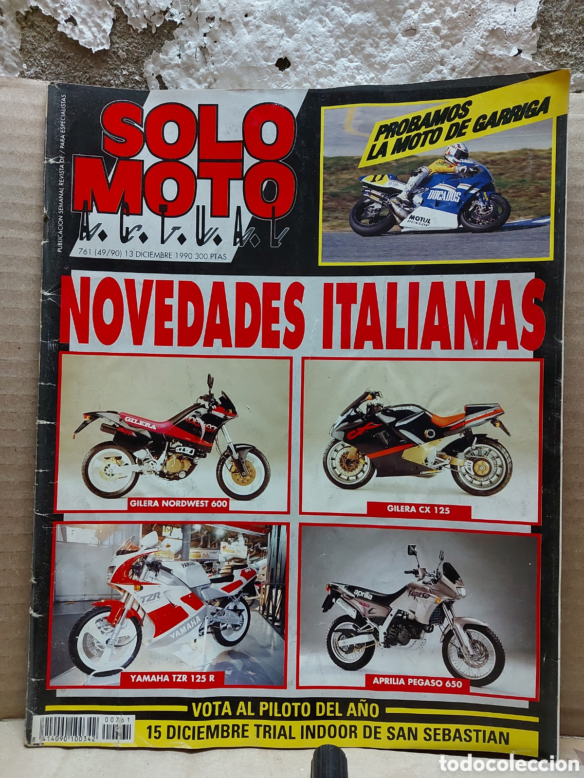 Coleccionismo de Revistas y Peri&oacute;dicos: REVISTA SOLO MOTO a&ntilde;o 1990