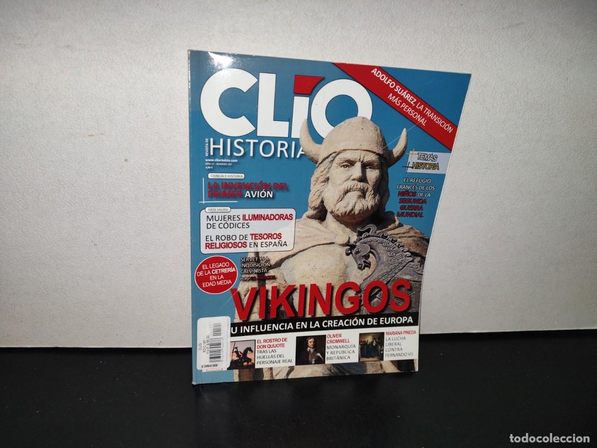 Coleccionismo de revistas y peri&oacute;dicos: 136- CL&Iacute;O HISTORIA. VIKINGOS - A&Ntilde;O XVII, NO. 187 - 2017