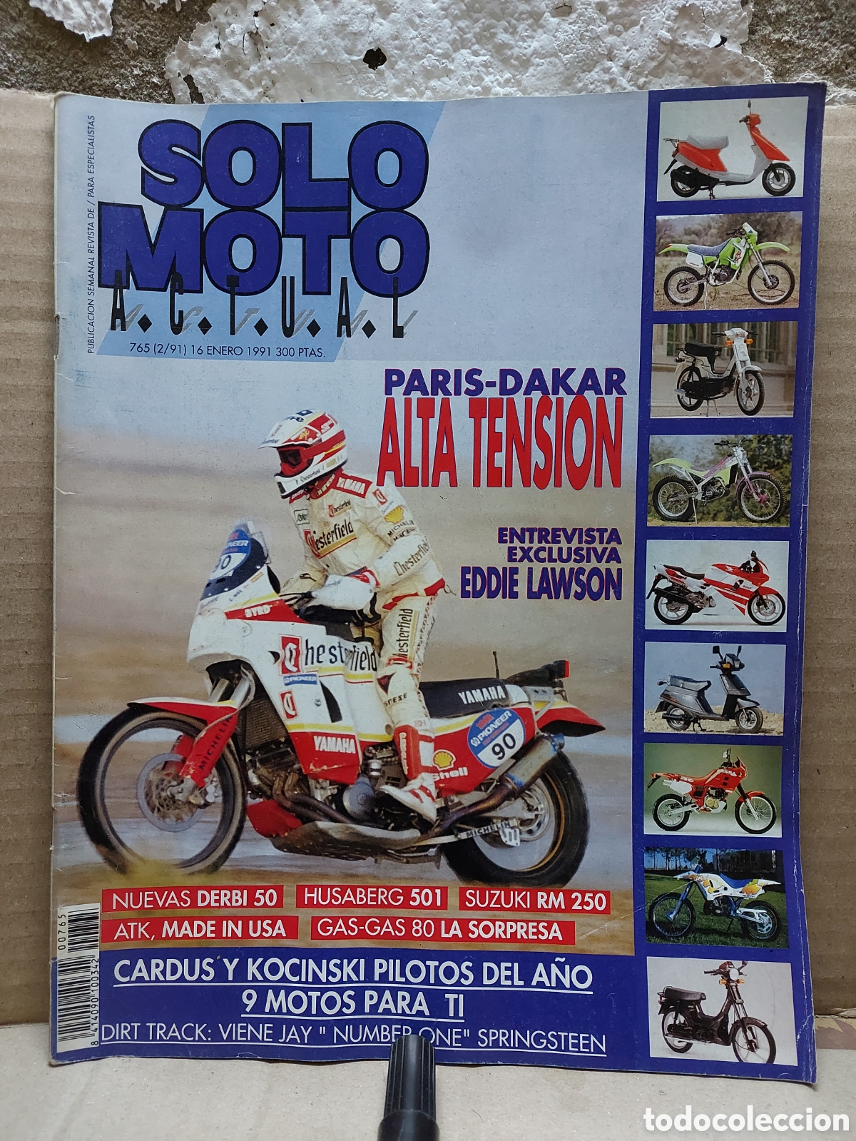 Coleccionismo de Revistas y Peri&oacute;dicos: REVISTA SOLO MOTO a&ntilde;o 1991