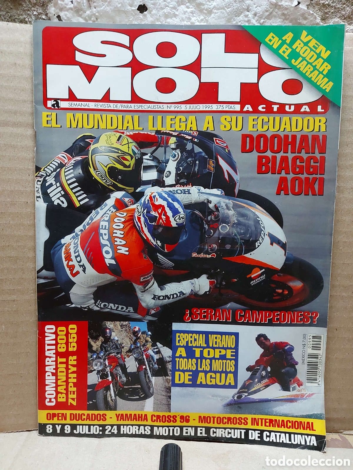 Coleccionismo de Revistas y Peri&oacute;dicos: REVISTA SOLO MOTO a&ntilde;o 1995