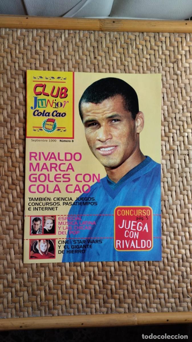 Coleccionismo de Revistas y Peri&oacute;dicos: Revista Club junior Cola Cao n&ordm; 8- septiembre 1999
