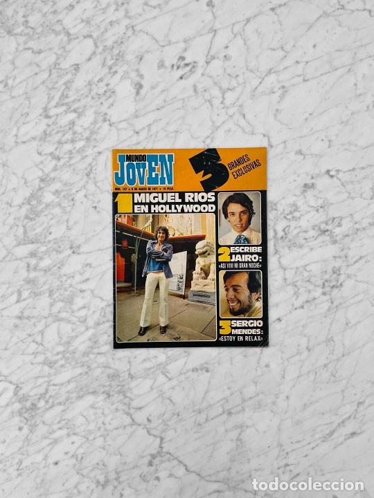 Coleccionismo de Revistas y Peri&oacute;dicos: MUNDO JOVEN - 1971 - SERGIO MENDES, MUSICA PROGRESIVA, JULIO IGLESIAS, MIGUEL RIOS, DESMOND DEKKER