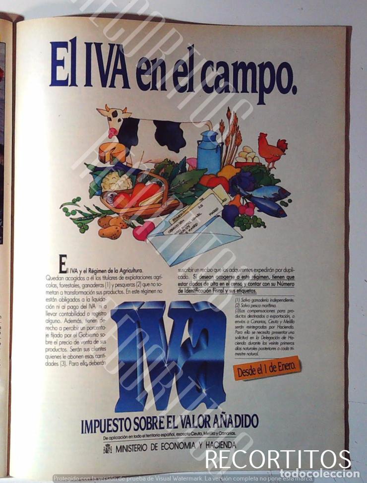Collection Magazines and Newspapers: EL IVA ANUNCIO PUBLICIDAD