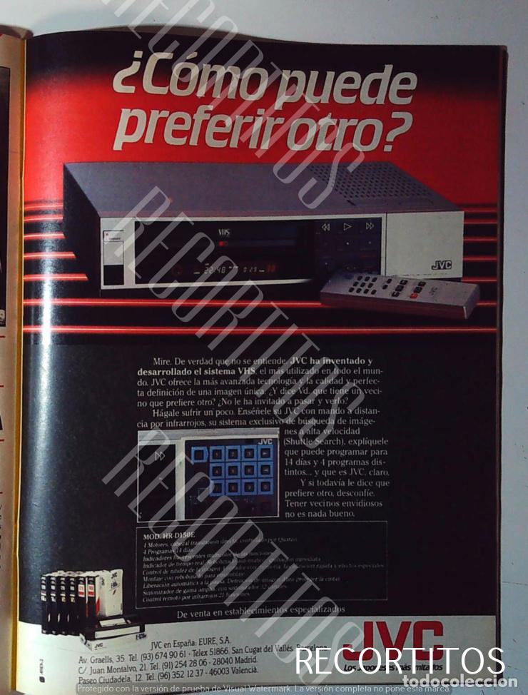 Collection Magazines and Newspapers: JVC VIDEO VHS ANUNCIO PUBLICIDAD