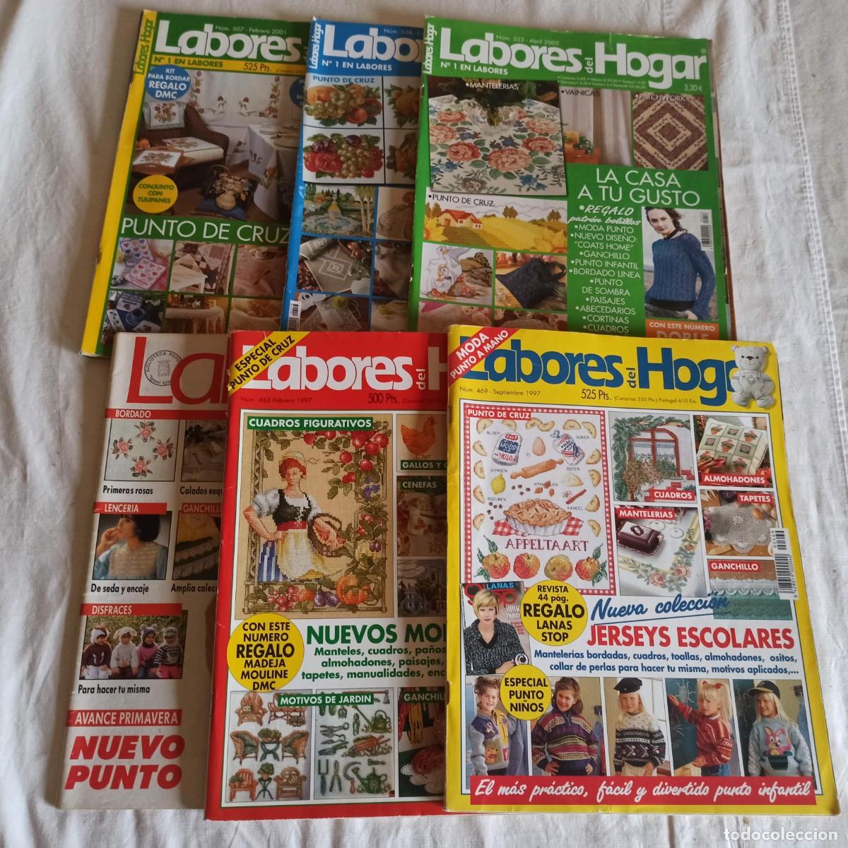 Coleccionismo de revistas y peri&oacute;dicos: Lote revistas Labores del hogar