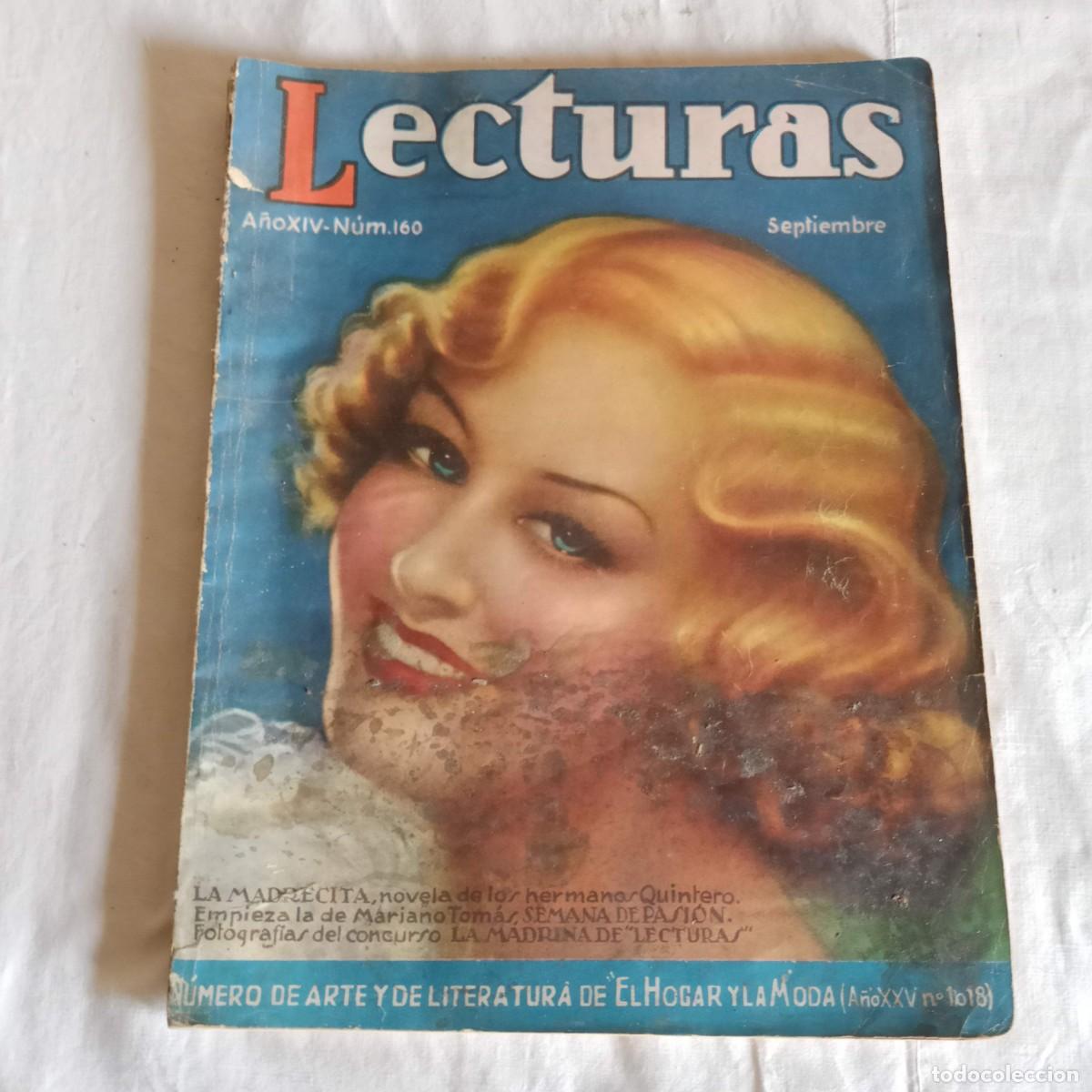 Coleccionismo de revistas y peri&oacute;dicos: Revista lecturas num 160 - Foto 1