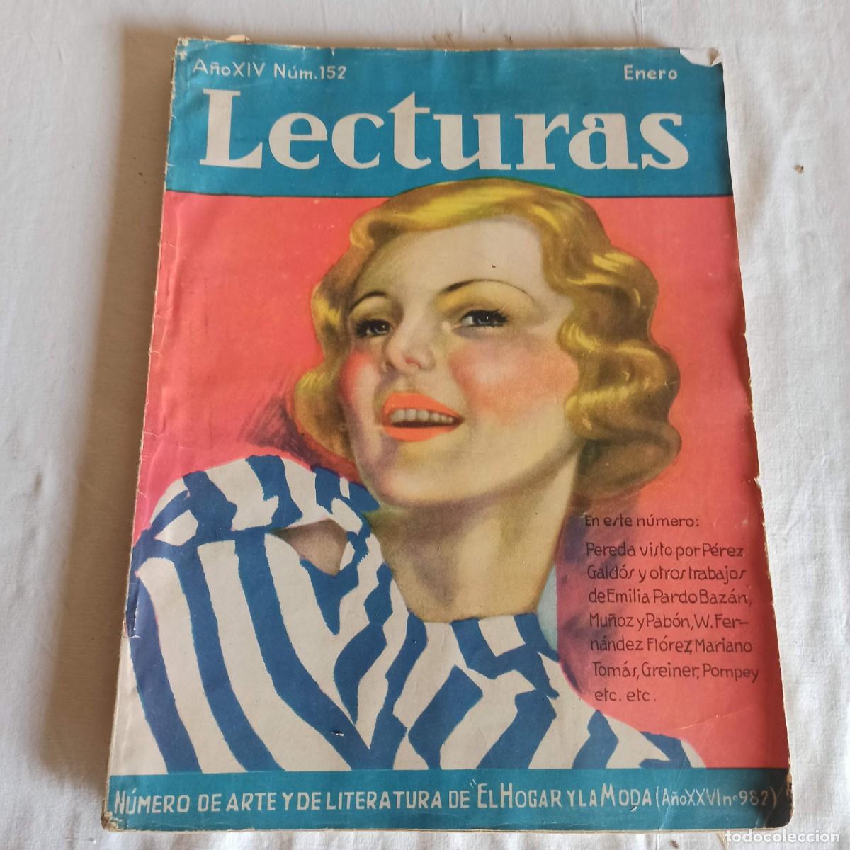 Coleccionismo de revistas y peri&oacute;dicos: Revista lecturas num 152