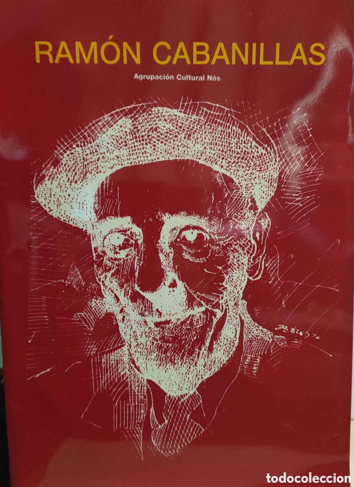Collectionnisme de Revues et Journaux: RAMON CABANILLAS. Agrupacion Cultural N&oacute;s. Incluye carta manuscrita Anxo Fresnedo RNE + invitaci&oacute;n