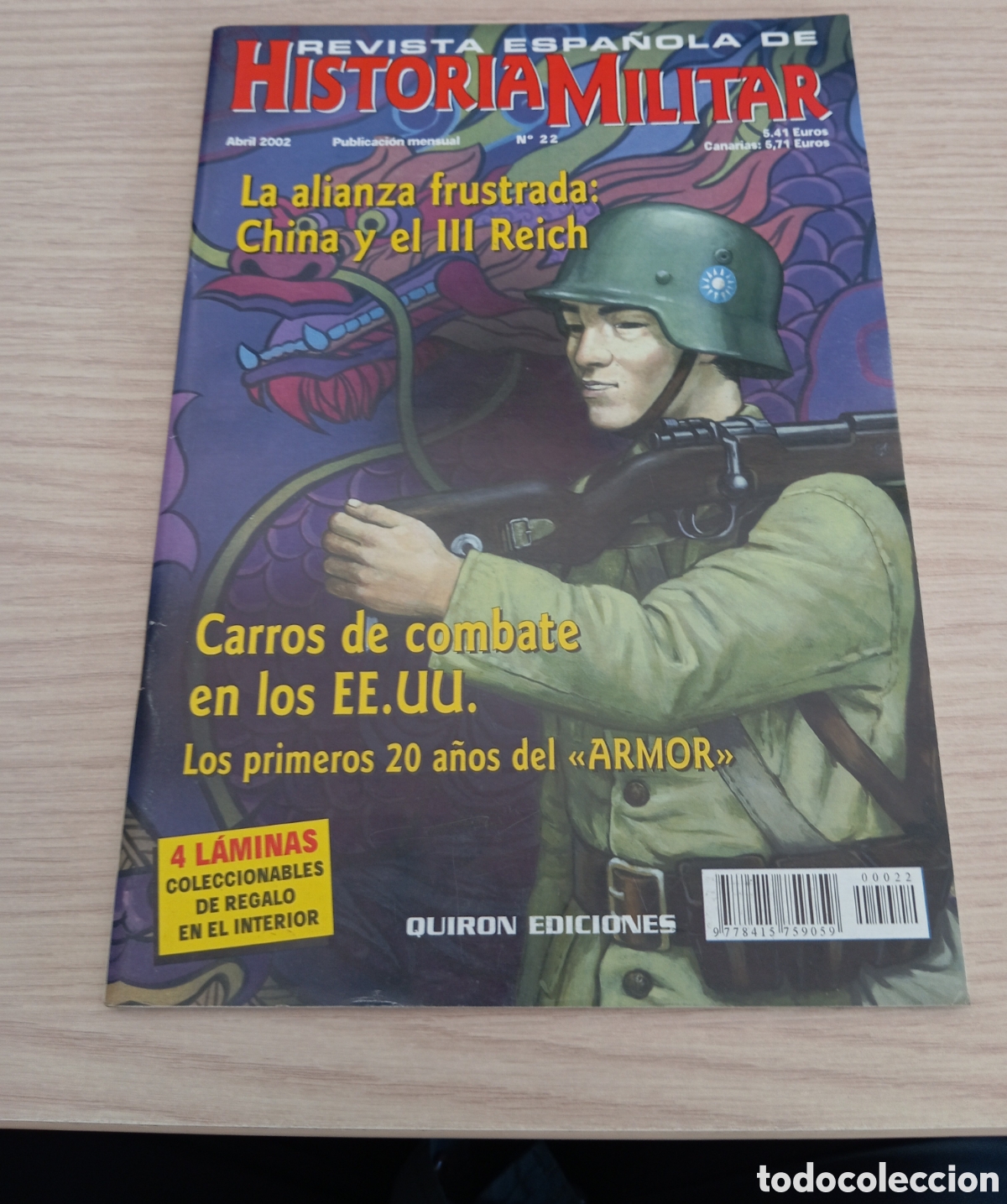 Coleccionismo de Revistas y Peri&oacute;dicos: REVISTA HISTORIA MILITAR N 23 - abril 2002