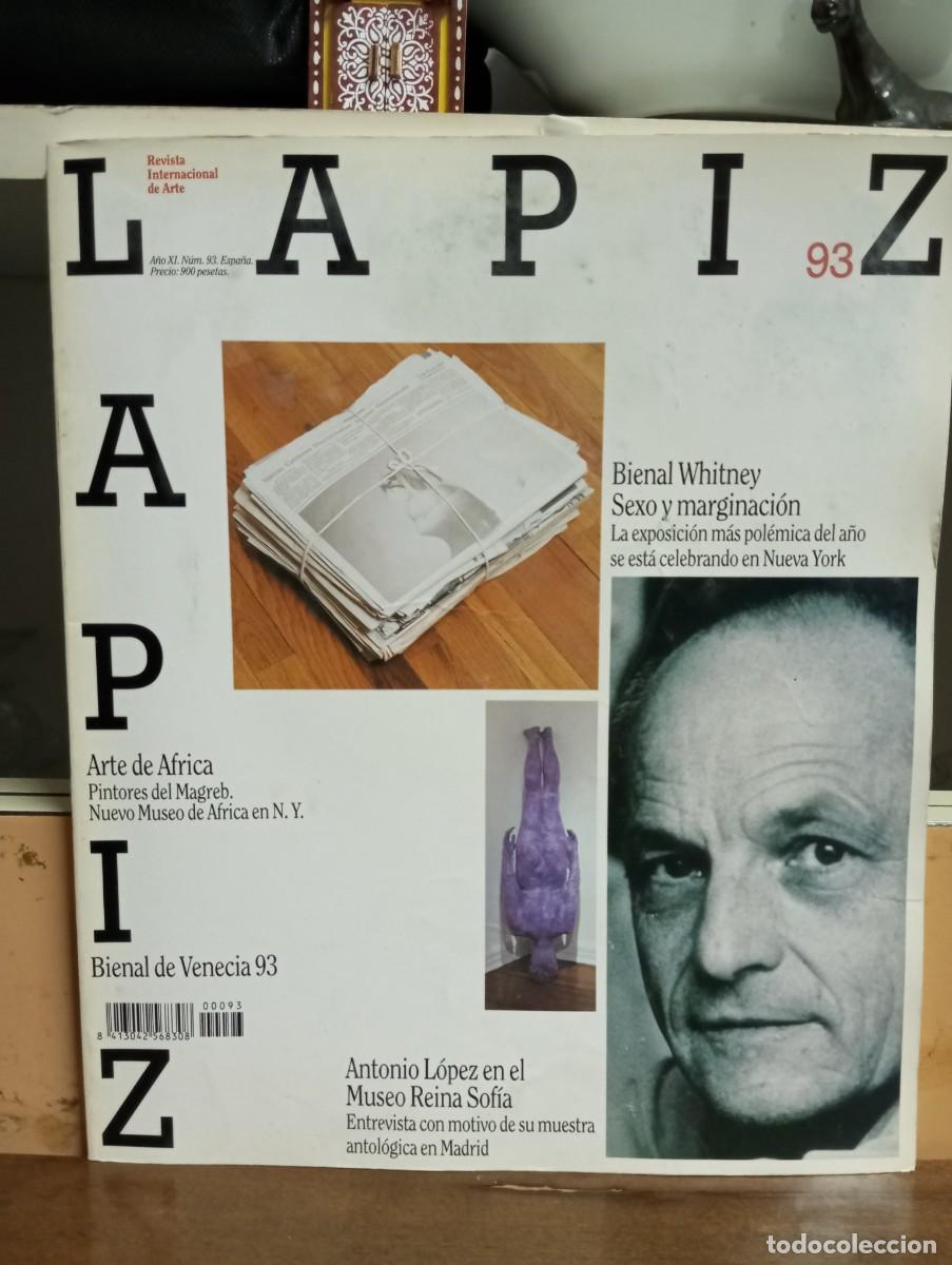 Collectionnisme de Revues et Journaux: Revista internacional de arte L&Aacute;PIZ. N&deg; 93.