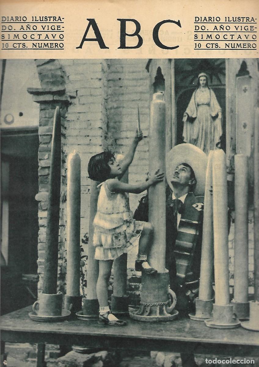 Coleccionismo de Revistas y Peri&oacute;dicos: PERIODICO ABC MADRID-SEVILLA 31 DE DICIEMBRE 1932 N&ordm;9245 DE NAVIDAD A SEMANA SANTA.A-ABC-0327