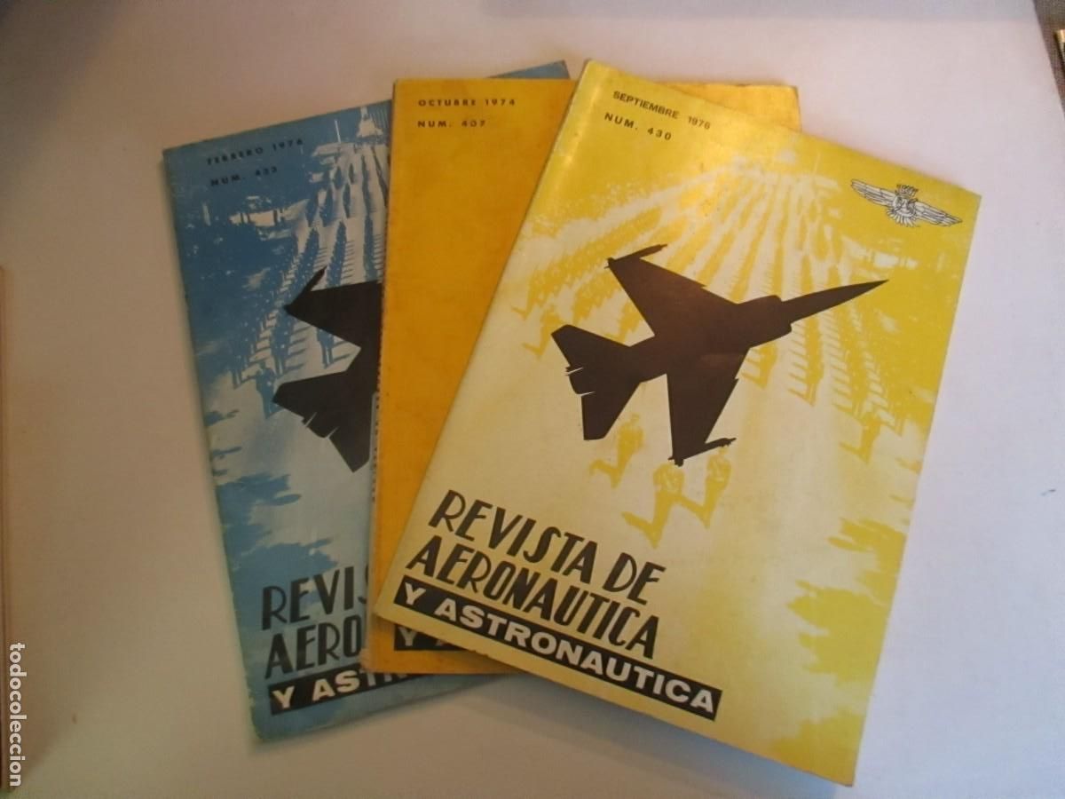 Collection Magazines and Newspapers: Revista de aeron&aacute;utica y astron&aacute;utica ( 3 n&ordm; sueltos) W33025