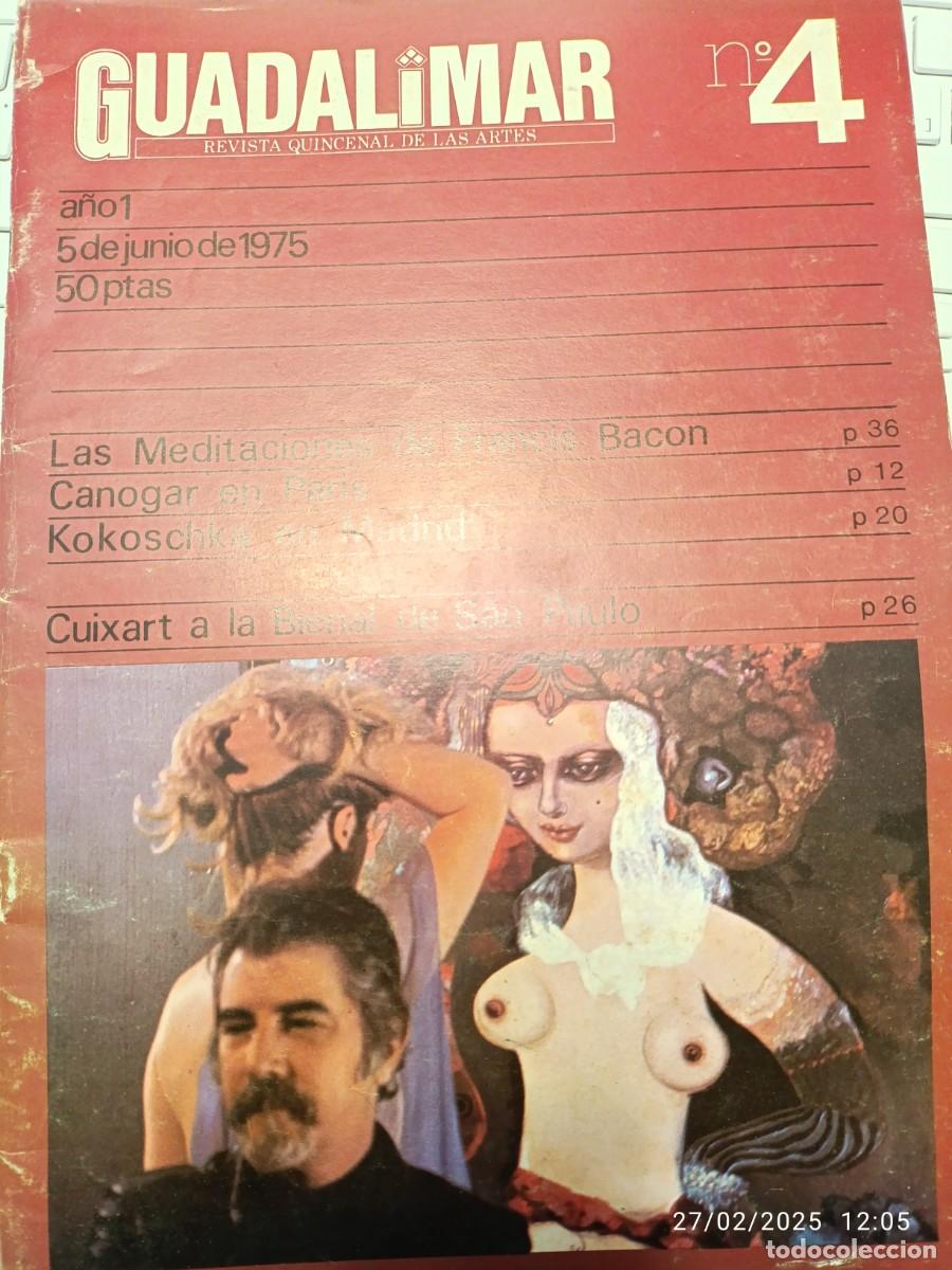 Colecionismo de Revistas e Jornais: Guadalimar. Revista mensual de las artes 4