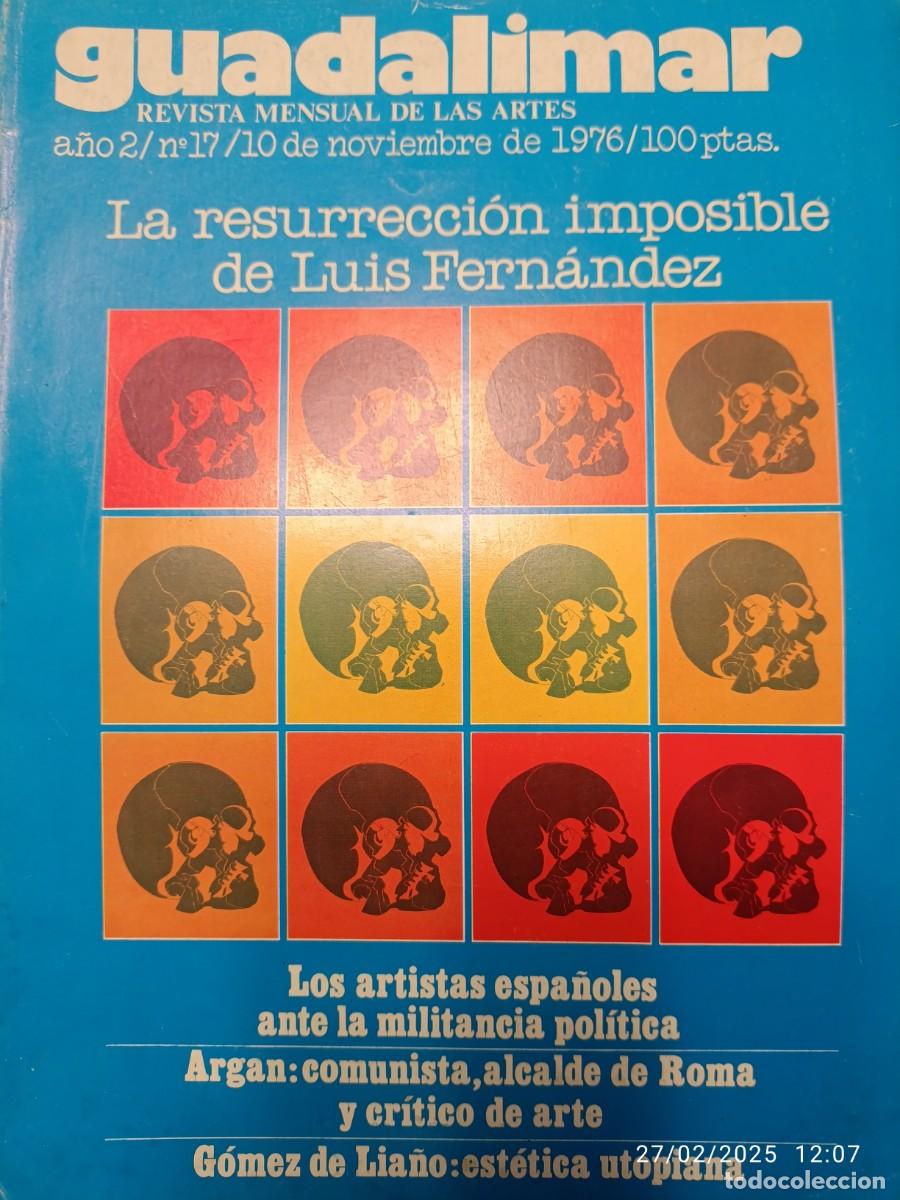 Colecionismo de Revistas e Jornais: Guadalimar. Revista mensual de las artes 17