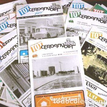 Coleccionismo de Revistas y Peri&oacute;dicos: Cerdanyola del Valles - 110 fotos antiguas de Portadas Revista TOT Cerdanyola (1987 hasta los 90)