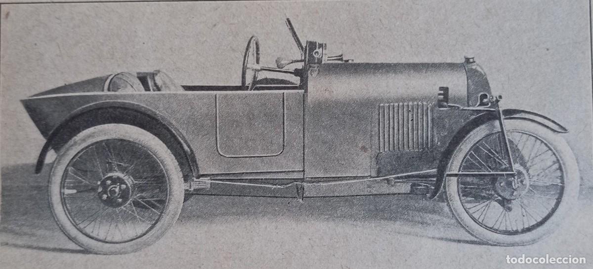 Coleccionismo de Revistas y Peri&oacute;dicos: PROBLEMA DE LOS COCHES PEQUE&Ntilde;OS - TRES HOJAS PUBLICACI&Oacute;N PPIO 1900