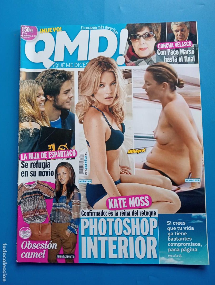 Sammeln von Zeitschriften und Zeitungen: &iexcl;QU&Eacute; ME DICES! N&ordm; 713. NOVIEMBRE 2010. CONCHA VELAZCO, CON PACO MARS&Oacute; HASTA EL FINAL. LEER