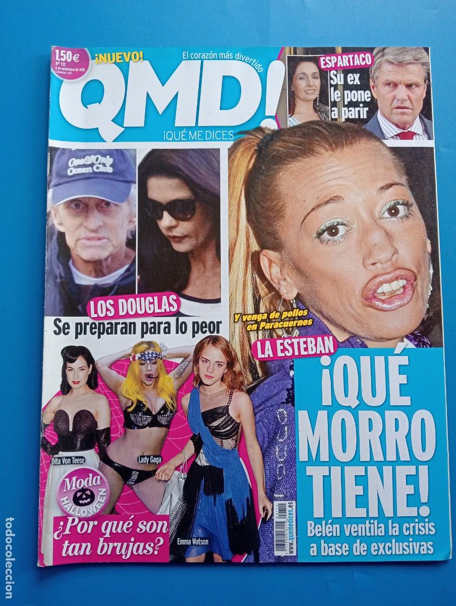 Collection Magazines and Newspapers: &iexcl;QU&Eacute; ME DICES! N&ordm; 712. NOVIEMBRE 2010. BELEN ESTEBAN VENTILA LA CRISIS A BASE DE EXCLUSIVAS. LEER