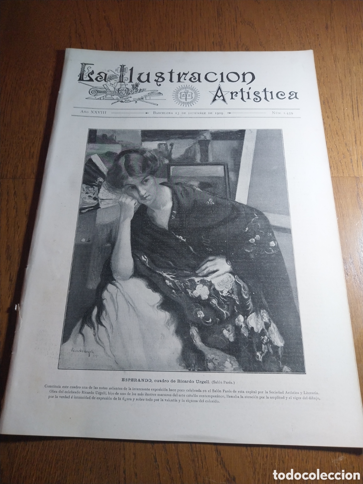 Coleccionismo de Revistas y Peri&oacute;dicos: REVISTA 1909 RECOLECCI&Oacute;N DE LA NARANJA EN VALENCIA.ISLA TENERIFE ERUPCI&Oacute;N TEIDE.CICLISMO BARCELONA