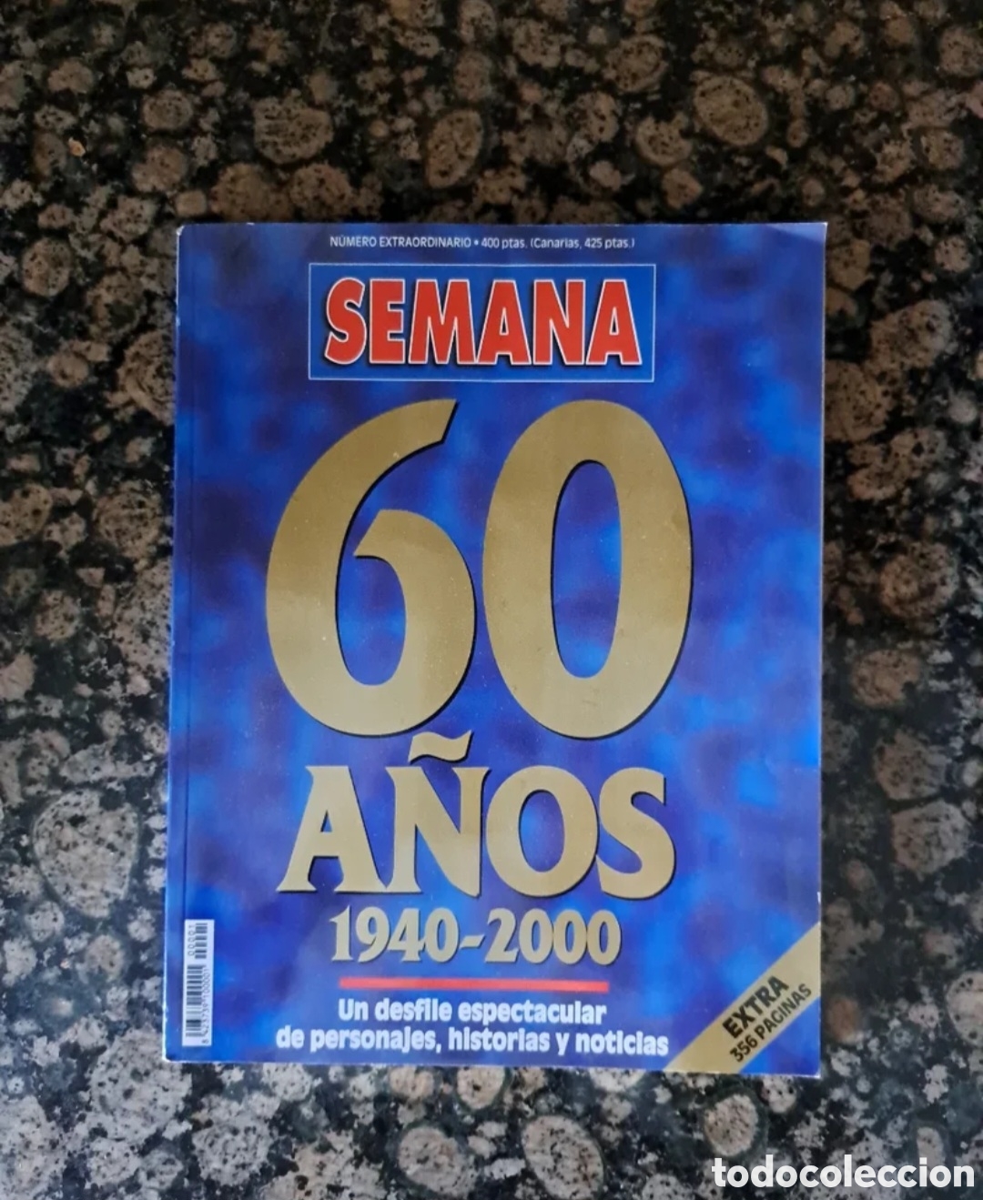 Coleccionismo de revistas y peri&oacute;dicos: REVISTA SEMANA NUMERO EXTRAORDINARIO 60 A&Ntilde;OS 1940-2000 - A-REV-1800