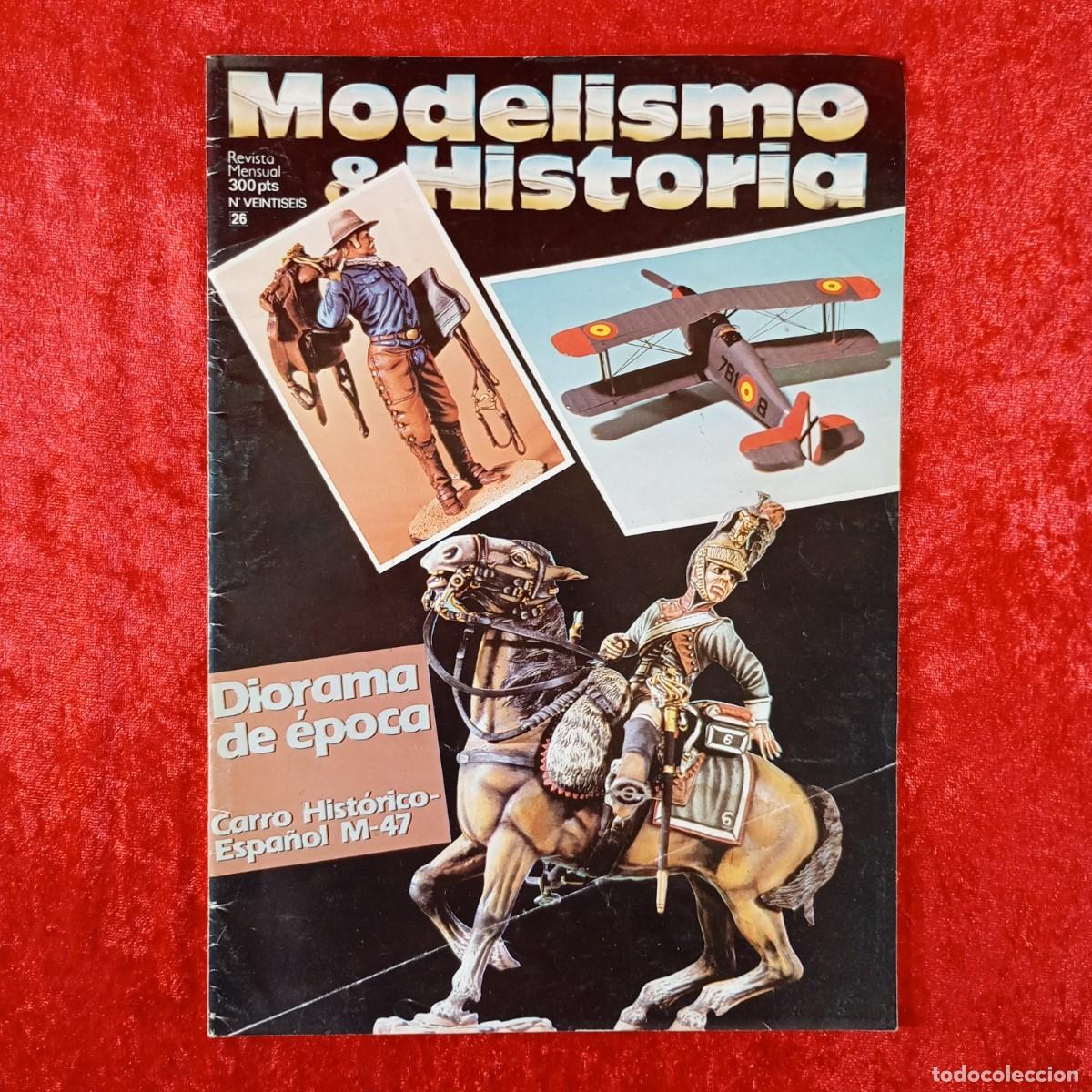 Colecionismo de Revistas e Jornais: REVISTA MODELISMO - MODELISMO & HISTORIA - A&Ntilde;O 4 - N&Uacute;MERO 26 - ENERO 1985 / 1444