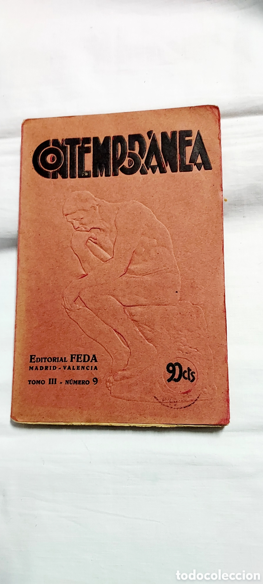 Coleccionismo de revistas y peri&oacute;dicos: CONTEMPORANEA N&ordm; 9.-TOMO III.-A&Ntilde;O I....SEPTIEMBRE-DICIEMBRE 1933 REVISTA MENSUAL